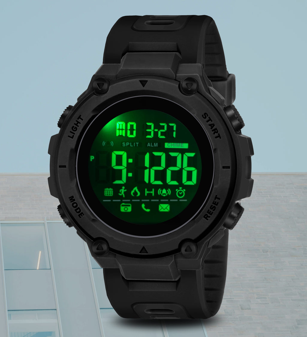 Harbor 9098 Black Digital Sports Watch