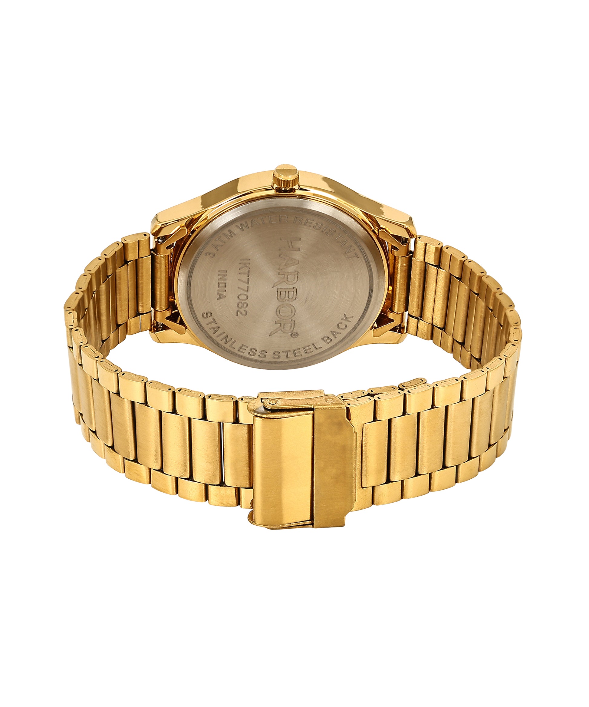 Harbor Gold Day & Date Analog Watch For Men