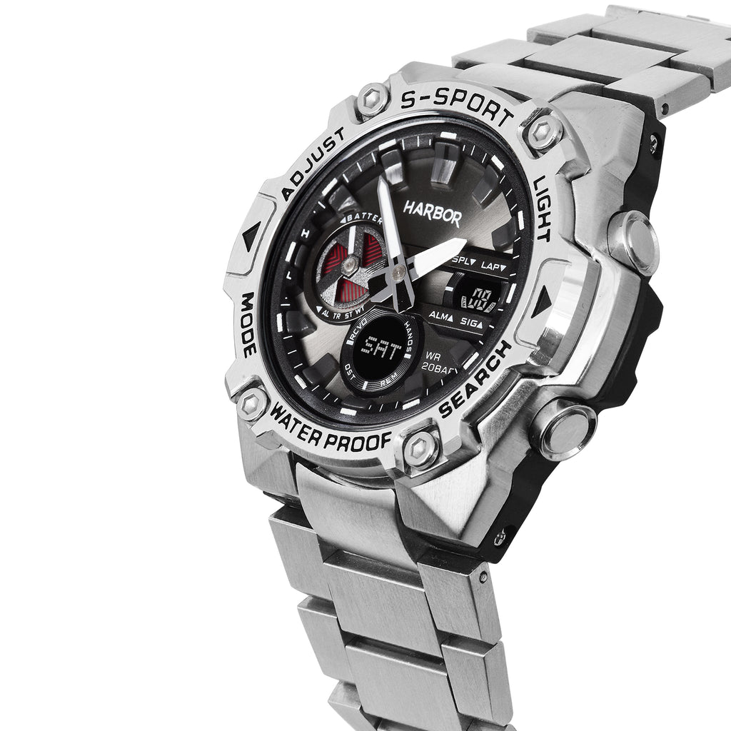 Harbor 9125 Stainless Steel Watch For Men