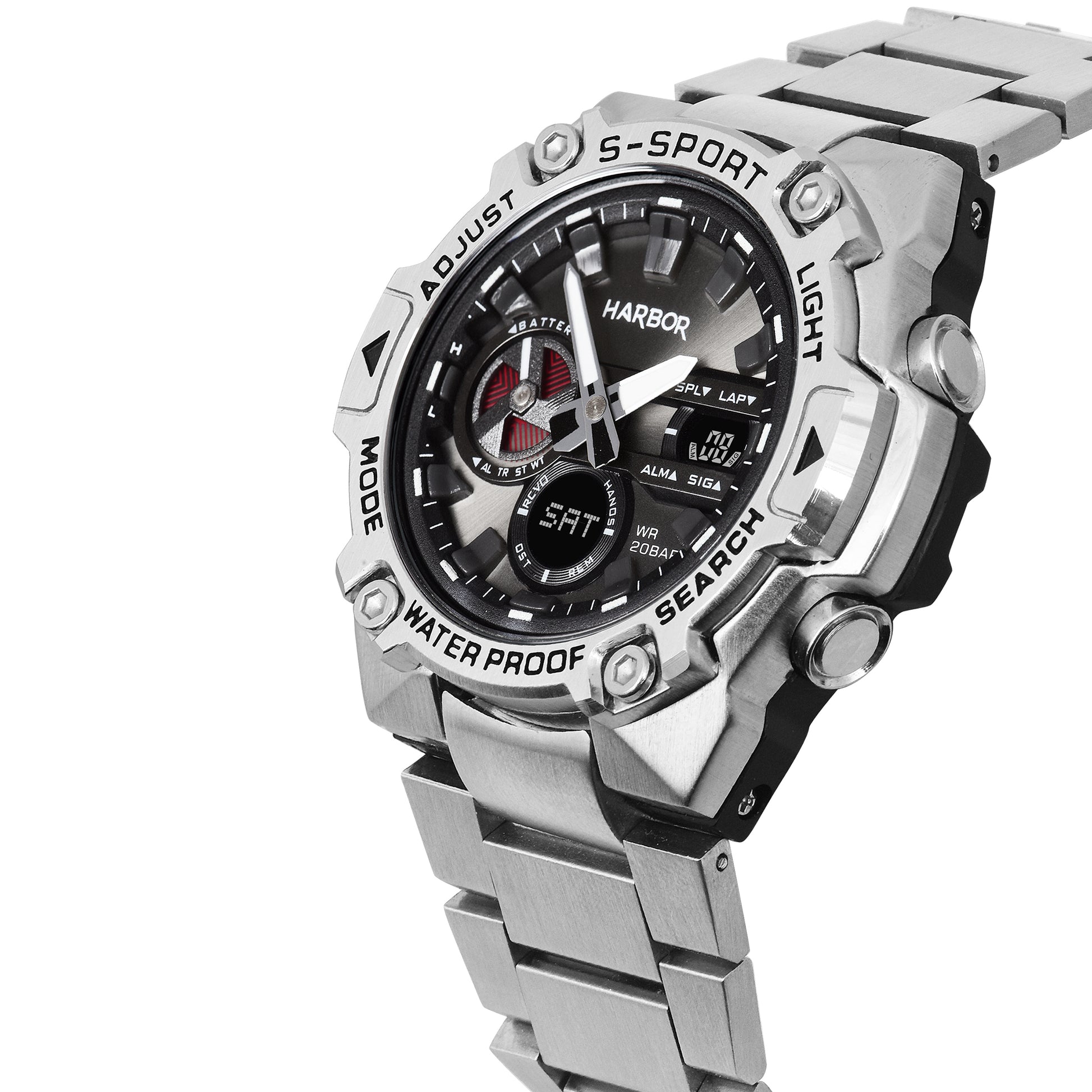 Harbor 9125 Stainless Steel Watch For Men