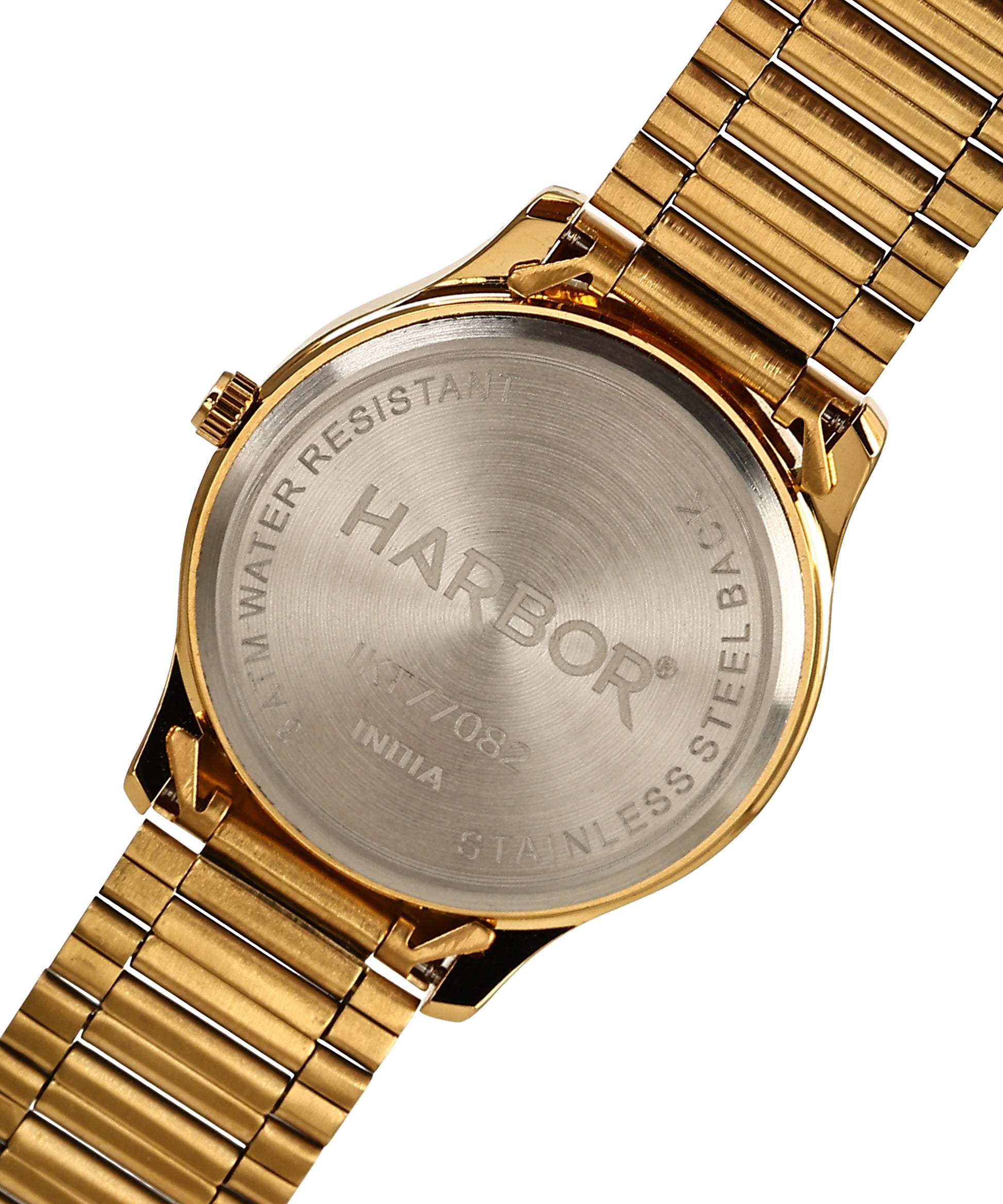 Harbor Gold Black Day & Date Watch