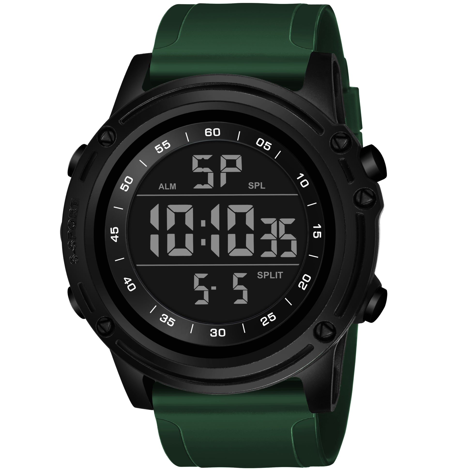 Harbor 9086 Green Digital Sports Watch